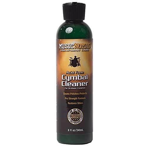 Music Nomad MN111 8oz Premium Cymbal Cleaner for Brilliant Finishes (Multicolour)