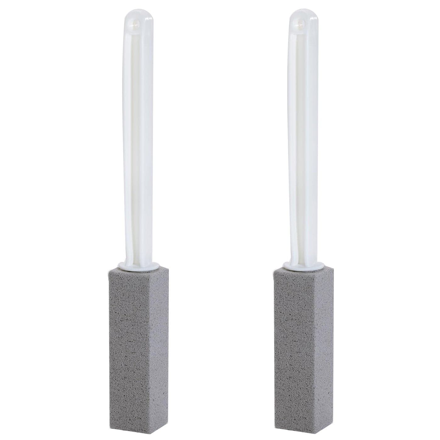 ARZQUT 2 Packs Pumice Cleaning Stone with Extra Long Handle Pumice Stone for Toilet Bowl Cleaning for Cleaning Toilets Bathtubs Grills Swimming Pools Sinks
