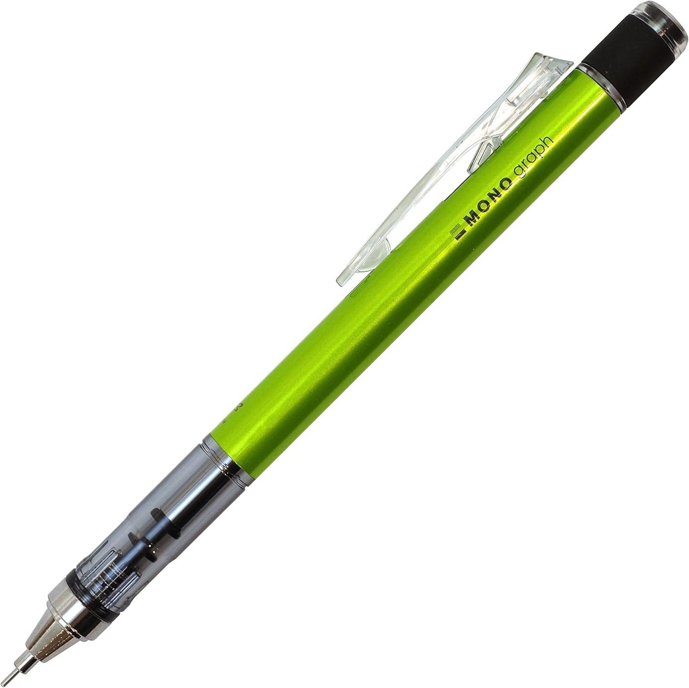 Tombow Mono Graph Shaker Mechanical Pencil 05mm Lime Green Body R3 SHMG51