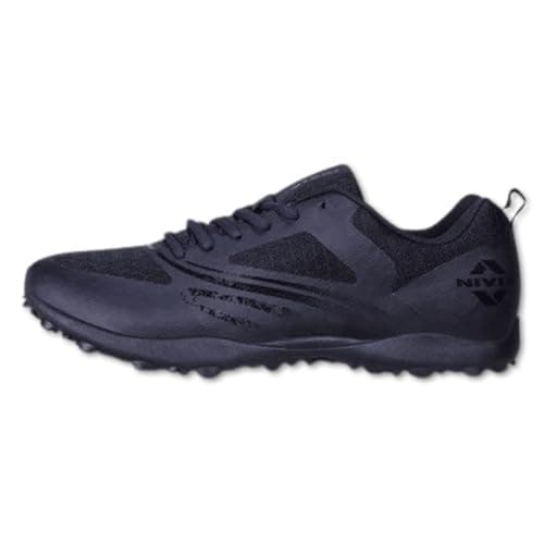 Nivia Offroad Running Shoes for Men | Built for Endurance and Comfort on Every Run | The Go-to Choice for Runners | Rubber Running Shoes | Sports Shoes for Men (Black) UK-05