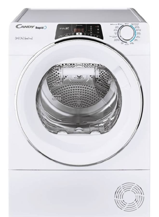 Clothes Dryer - 9 KG - WiFi RO-H9A2TCEZ/1-19 White