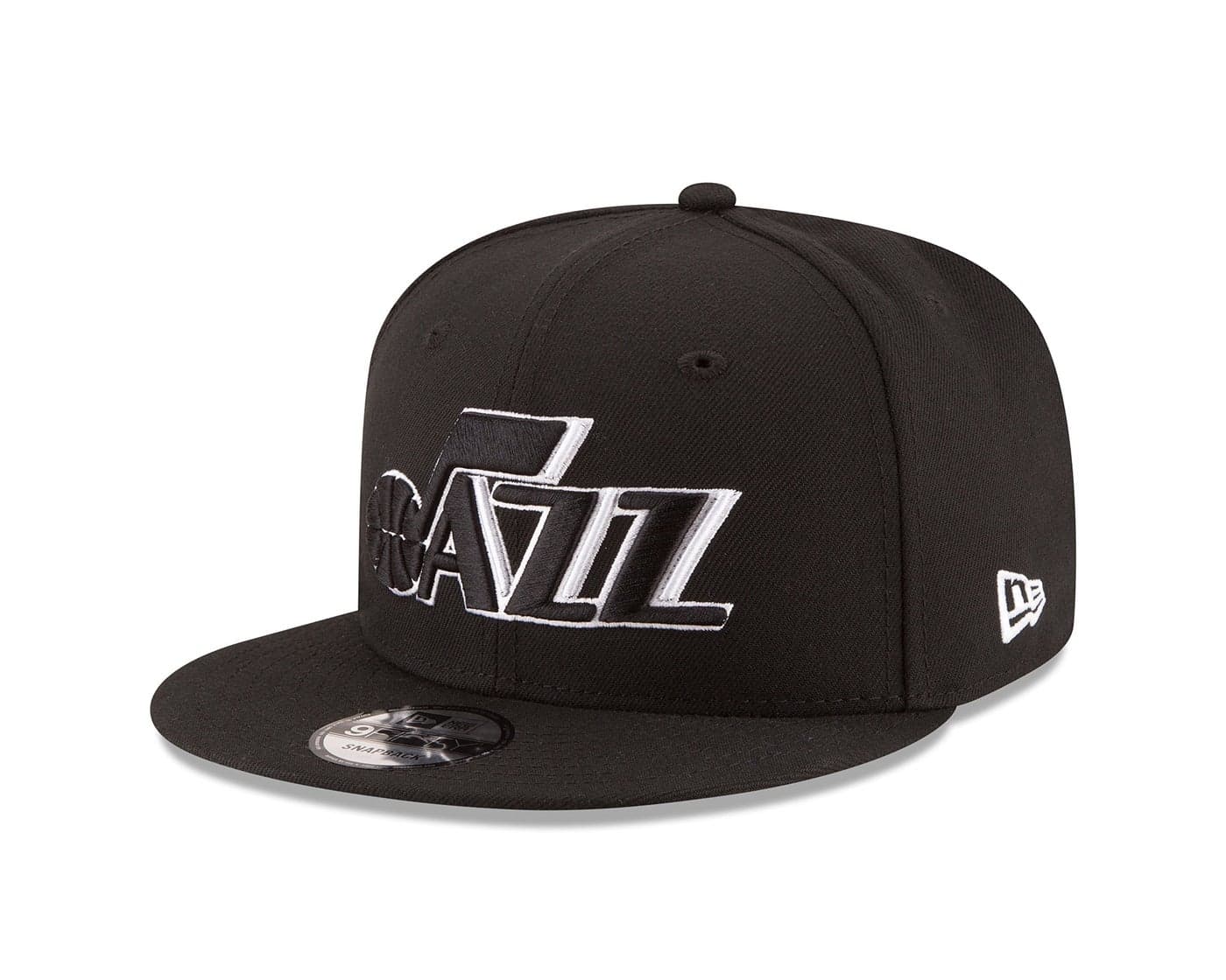 NBA Utah Jazz Men's 9Fifty Snapback Cap, One Size, Black