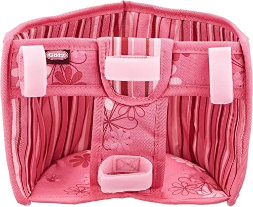 Gotz Bike Seat for Dolls up to 20" - Attaches to Handlebars of Any Size Bike (no Hardware Needed)