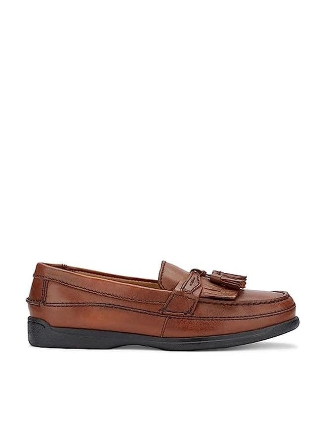 Dockers Men's Sinclair Kiltie Loafer,Antique Brown,10 M US