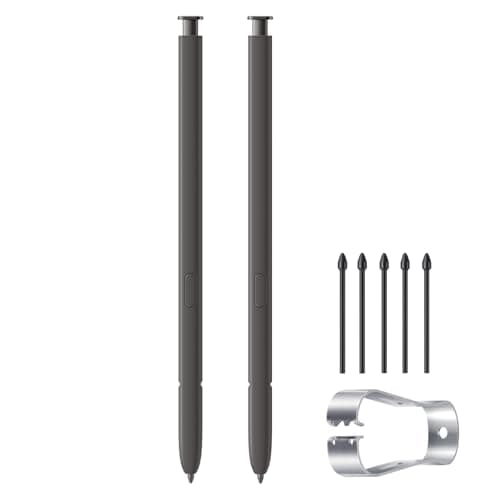 Galaxy S24 Ultra S Pen Replacement (Without-Bluetooth) for Samsung Galaxy S24 Ultra 5G, Touch Stylus Pen (Dark Gray*2)
