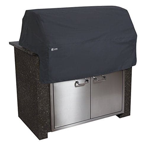 Classic Accessories Water-Resistant 57 Inch Built-in BBQ Grill Top Cover