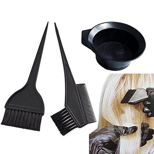 FamilyMaid Professional Salon Hair Coloring Dyeing Kit Dye BrushCombBrushBowlTint Tool 4