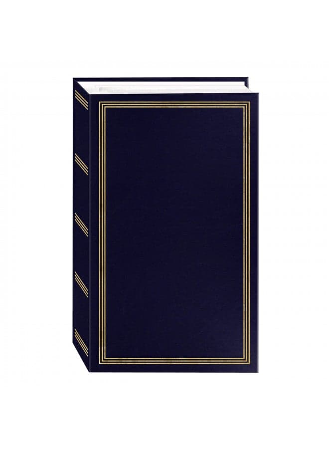 Pioneer Photo Albums STC-504 Navy Blue Photo Album, 504 Pockets 4"x6", 1 Count (Pack of 1)
