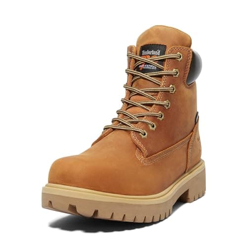 Timberland PRO Men's Direct Attach 6 Inch Soft Toe Insulated Waterproof Industrial Work Boot, Marigold-2024 NEW, 11.5 M