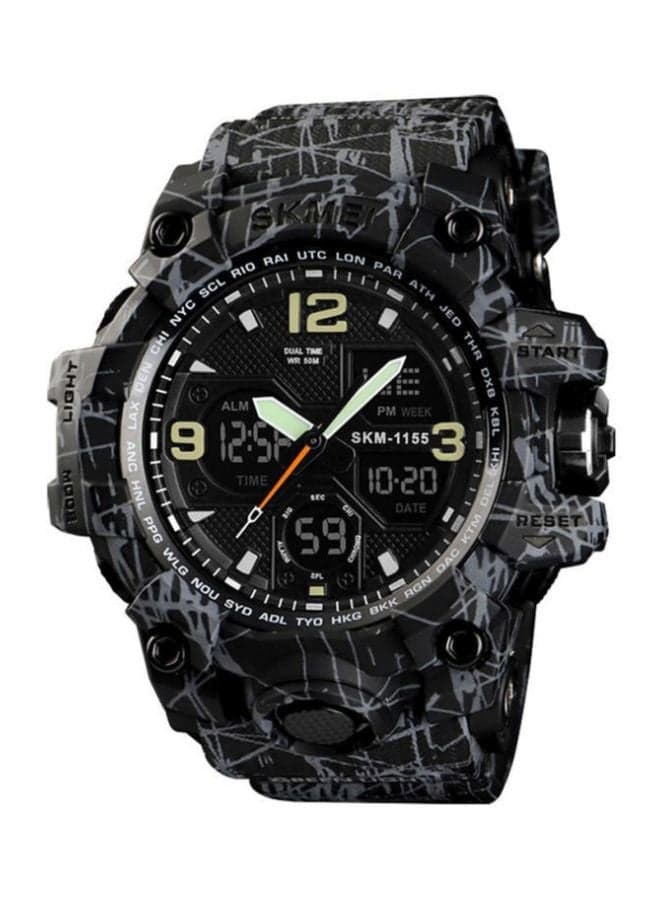 Men's Water Resistant Analog/Digital Watch 1155