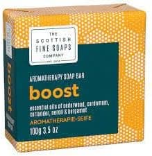 Scottish Fine Soaps Aromatherapy Boost 100g Wrapped