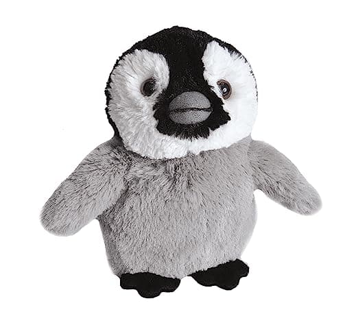 Wild Republic Penguin Plush, Stuffed Animal, Plush Toy, Gifts for Kids, Hug’Ems 7"