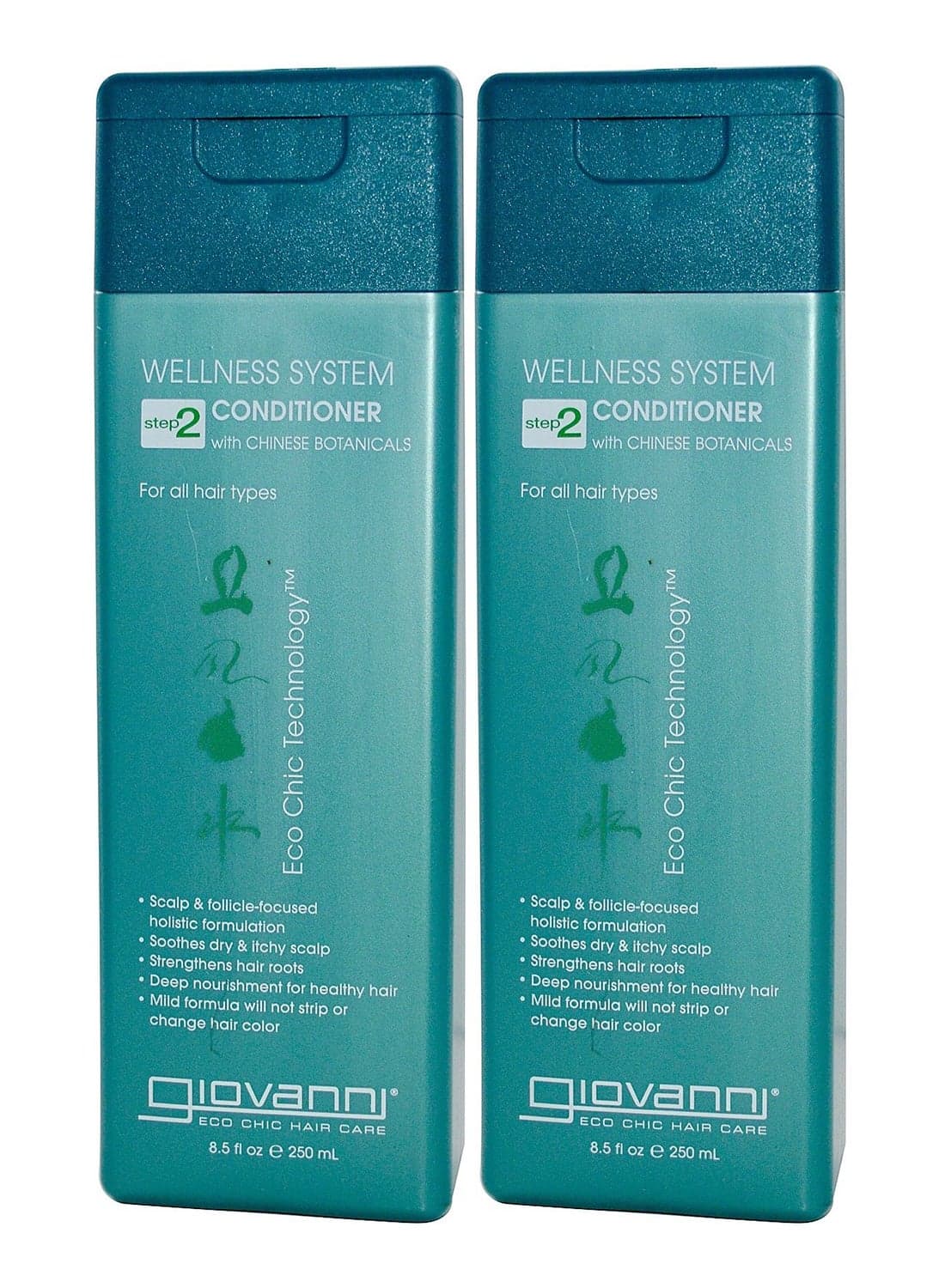 2-Piece Chinese Botanicals Wellness System Conditioner Set 2 x 250ml