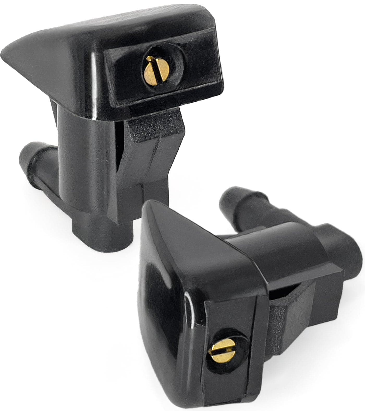 Click&Fit Adjustable Windshield Washer Nozzles compatible with Toyota Camry 02–06, Tacoma Sienna 2003–2010, Corolla 2005–2012, Tundra Solara Avensis 03–08 – Wiper water sprayers replaces 85381AE020