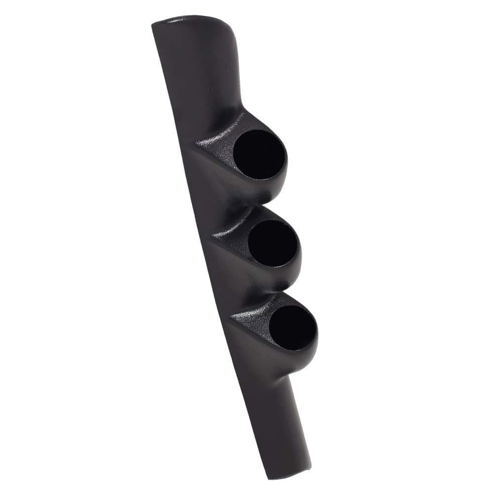 GlowShift Black Triple Pillar Gauge Pod Compatible with Dodge Ram Cummins 1500 2500 3500 19982002 ABS Plastic Mounts 3 2116 52mm Gauges to Trucks APillar