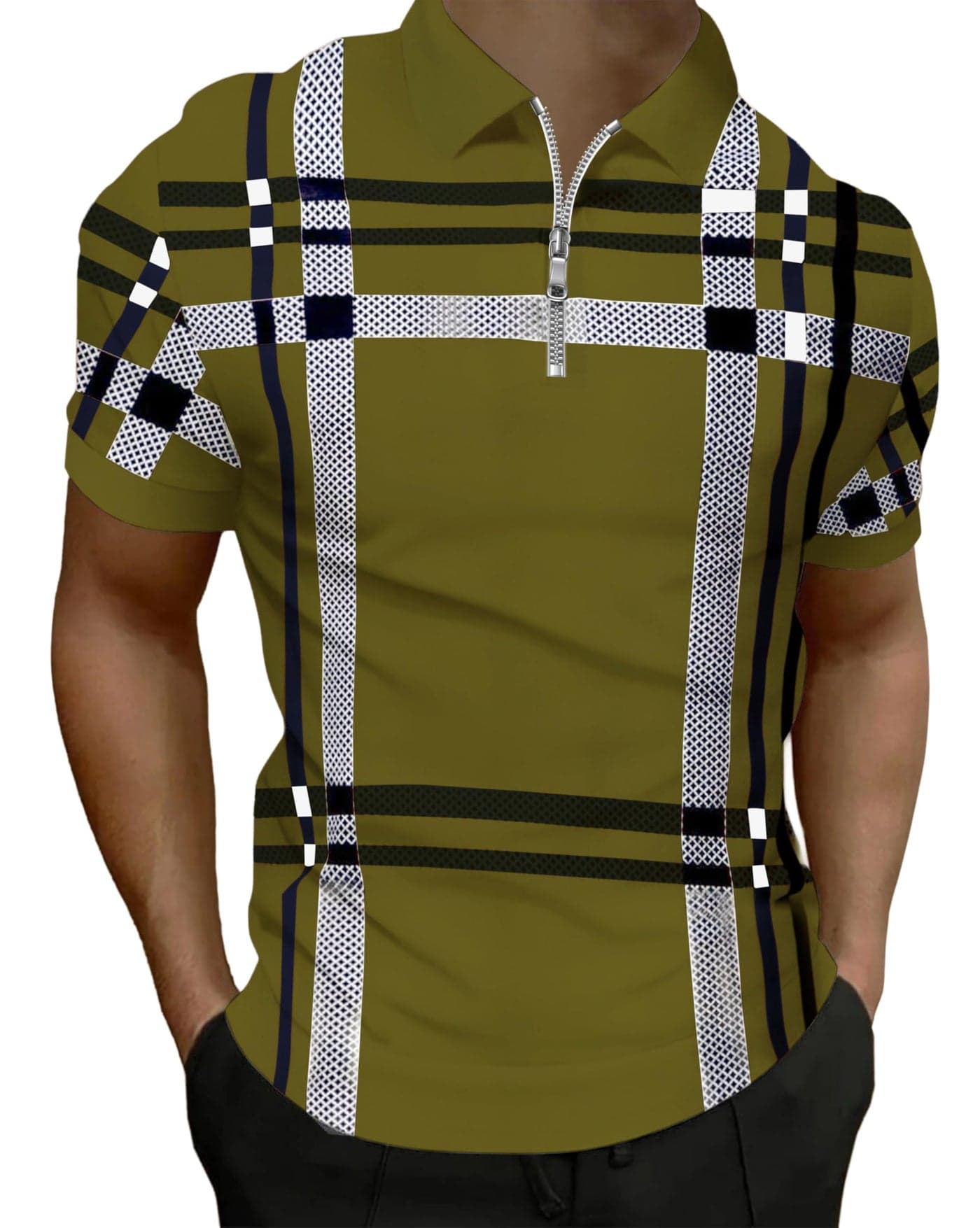 AUSK T-Shirt for Men Polos || Polo T Shirt for Men Green