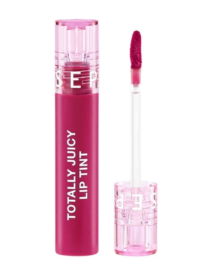 SEPHORA COLLECTION Totally Juicy Lip Tint – 04 Pink Sorbet - Hot Pink | Long-Lasting Hydrating Lip Tint – 5.5ml