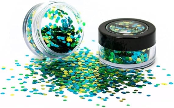 Paintglow Biodegradable Vegan Bio Shades Glitter Cosmetic Grade Glitter Sea Horse 3g