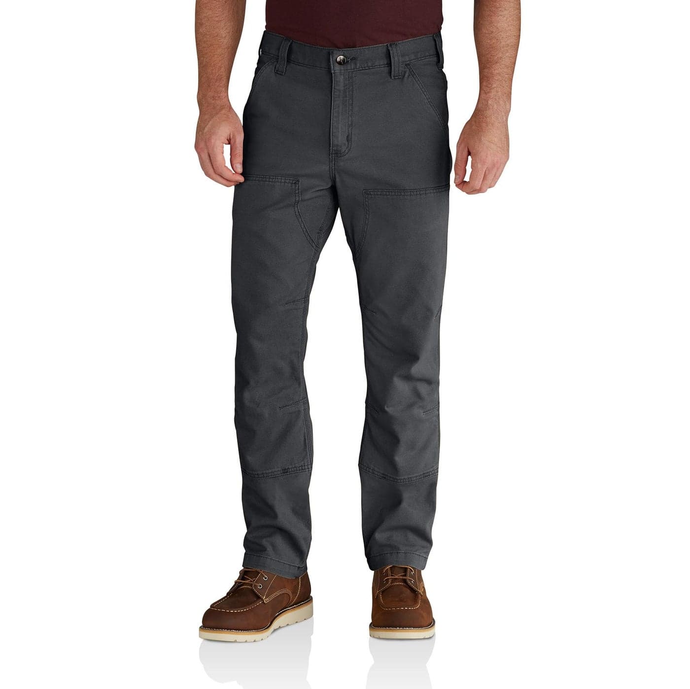 Carhartt Mens Relaxed Straight Rigby DoubleFront Dungaree Shadow W32 x L34