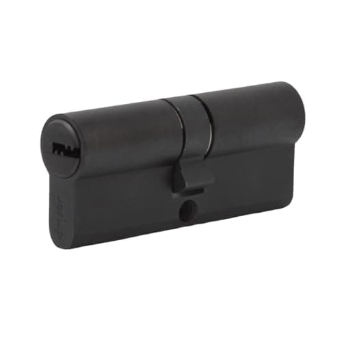 Jeriup Locks Euro Double Cylinder 70mm301030 234 Oil Rubbed Bronze with 5 Keys dimple Copper Cylinder Suitable for Wooden Composite UPVC Aluminium Doors with a Euro Profile