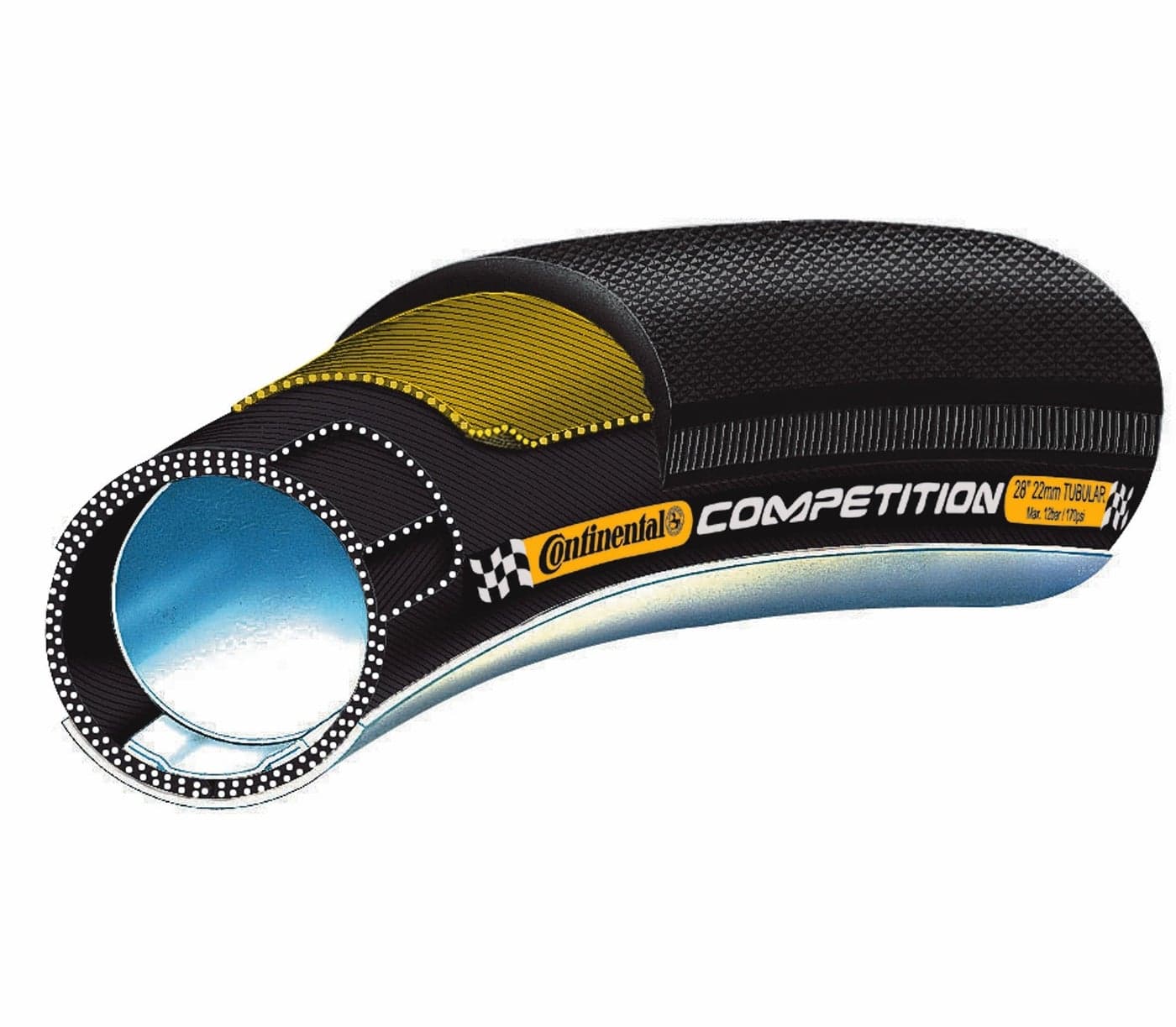 Continental Competition Hose Competition Black28 x25m