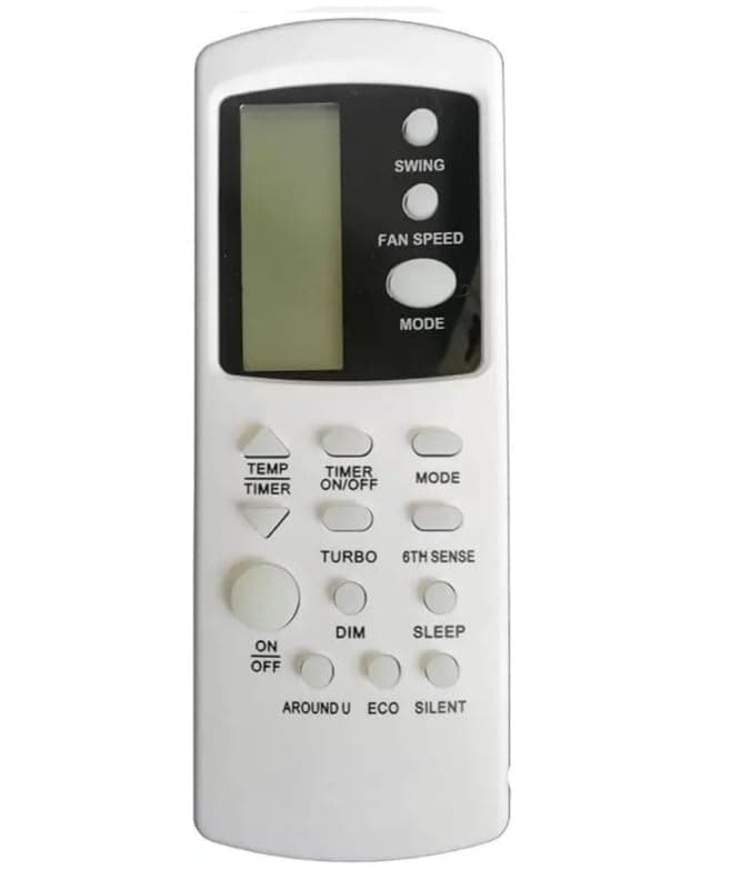 TMQ Air Conditioner Remote Compatible for Whirlpool Split AC Remote Control Ac210 6TH Sense Function 1 Year Warranty