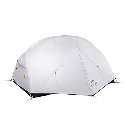 Naturehike Mongar 2 Person Backpacking Tent, 3 Season Camping Tent Ultralight Double Layer Free Standing Two Person Tents for Camping Hiking Cycling