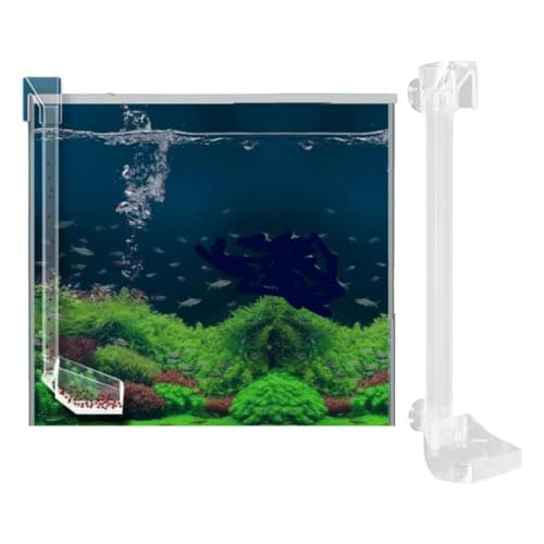 SANSEFERO Premier Acrylic Plants New Fish Feeder For Small Fish And Shrimp Fish Tank Directional Feeding Tube (F-29) For Aquarium Fish Feeder Kit Size 29 Cm In Hight Tanks