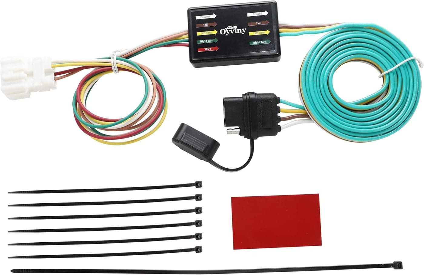Oyviny Custom 4 Way Flat Trailer Wiring Harness for Honda CR-V 2007-2011