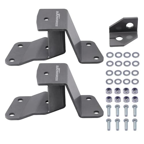 maXpeedingrods 2 Rear Drop Hanger for Chevy SilveradoGMC Sierra 1500 19881998 C1500 Lowering Kit 2WD