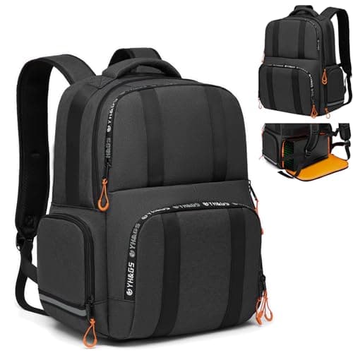 GOTECH Carry Backpack Compatible with Xbox Series XS Console Travel Carrying Case with Multiple Storage Pockets for Xbox Controllers Portable Hard Disk Headset and Other Accessories