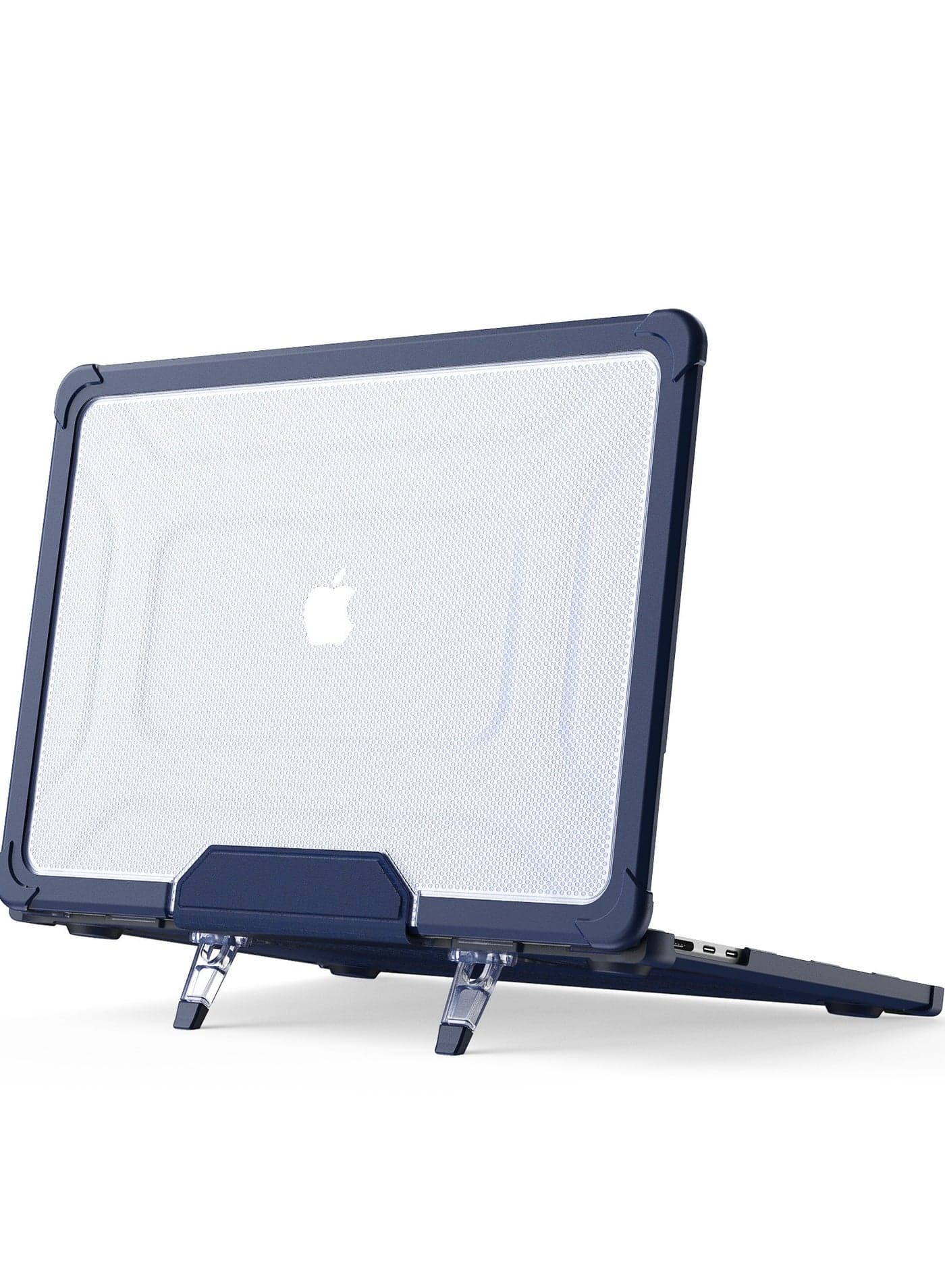 Adapted To Macbook pro 14 2021/2023 (A2442/A2779) Laptop Protective Case Transparent Frosted Cooling Bracket Anti-Fall Case
