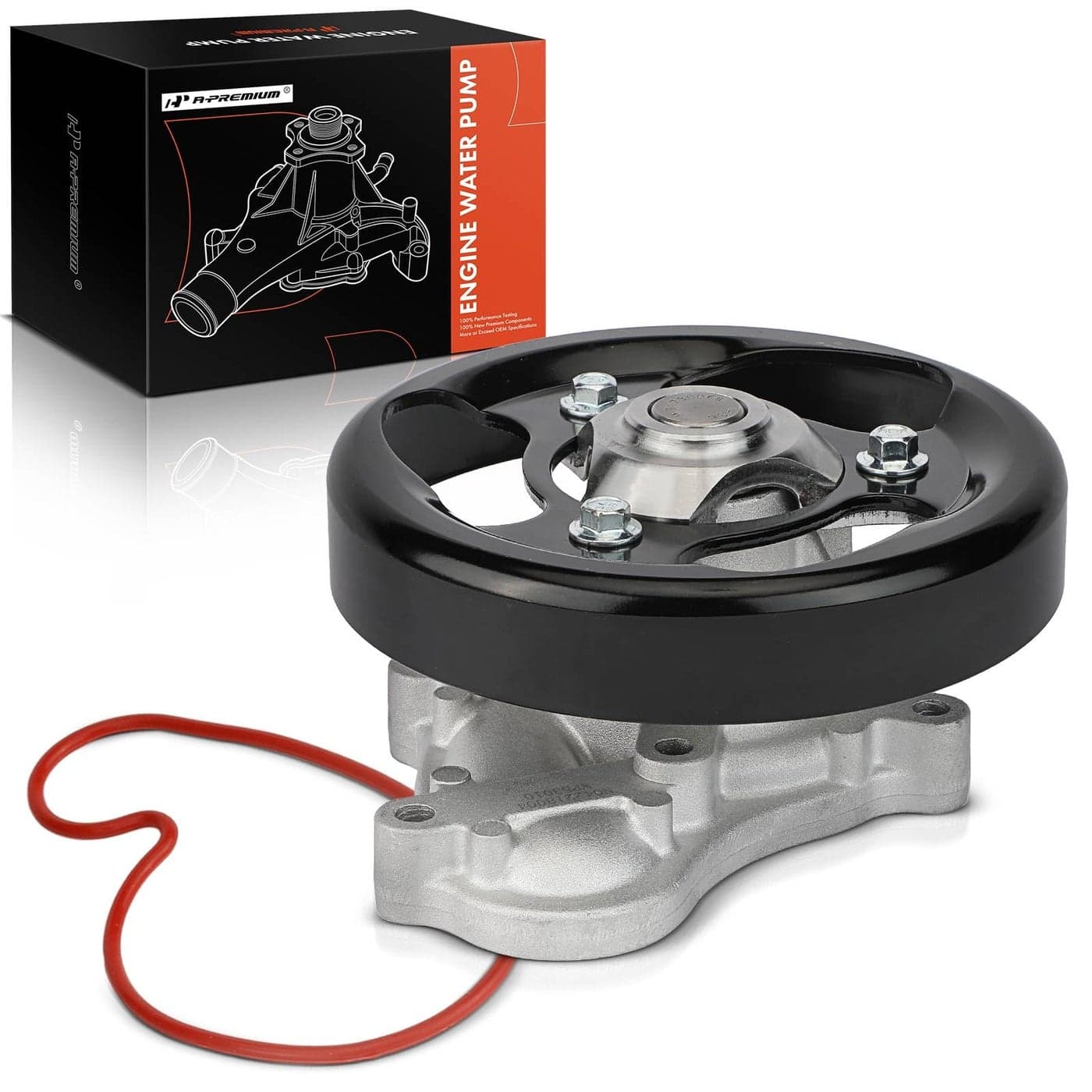 APremium Engine Water Pump with Seal Pulley Compatible with Honda Civic 20032011 L4 13L