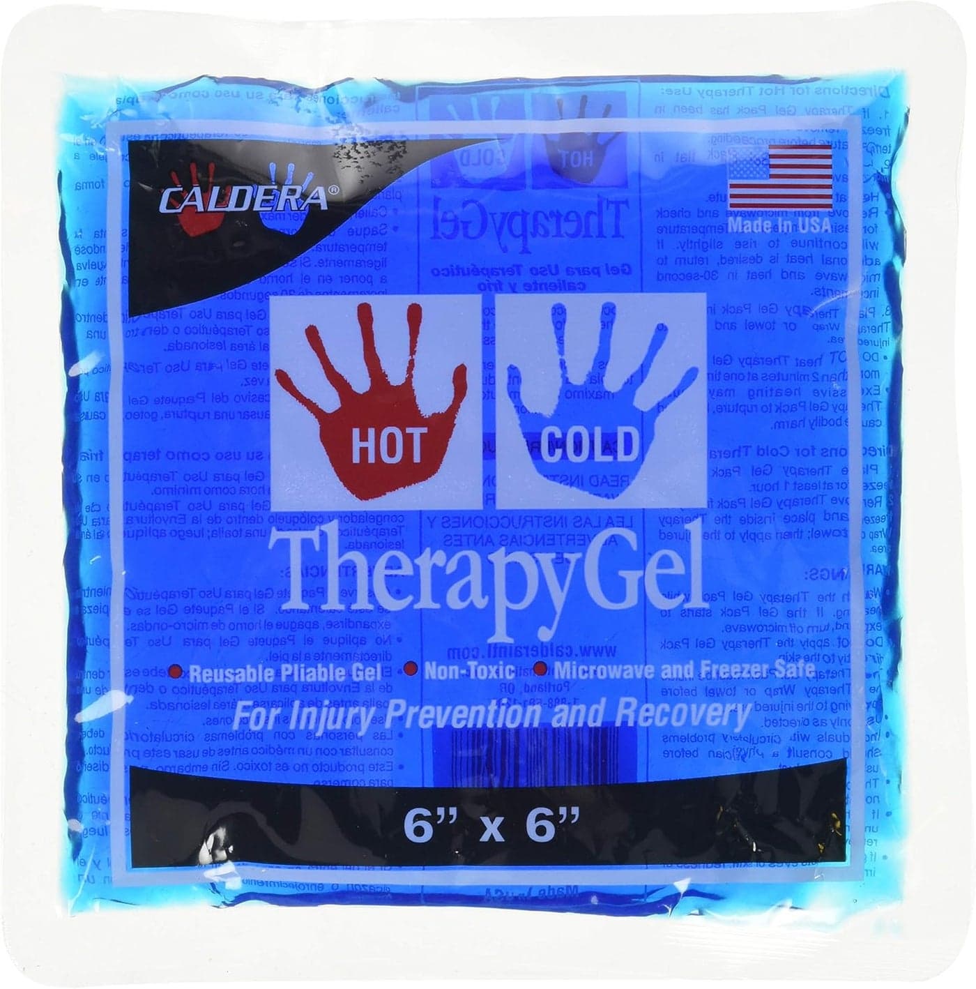 Caldera Hot & Cold Therapy Gel - 6" x 6"