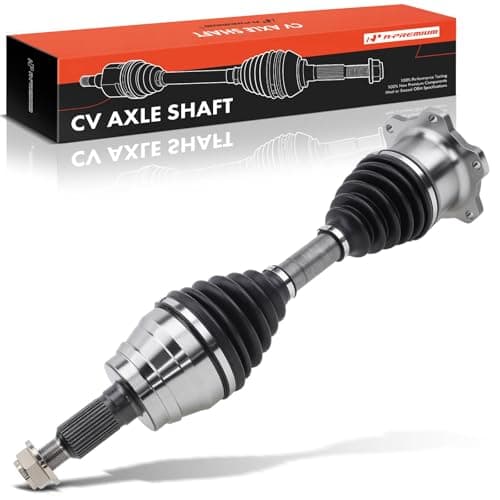 A-Premium CV Axle Shaft Assembly Compatible with Chevy Silverado 1500/2500/3500 HD, Suburban 2500, Avalanche 2500 & GMC Sierra, Yukon XL 2500 & Hummer H2, 1999-2013, 4WD Models, Front Left or Right