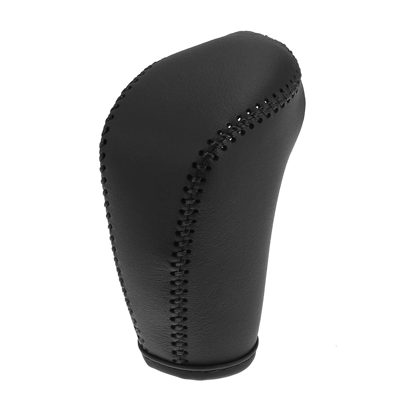 X AUTOHAUX Faux Leather Gear Shift Knob Cover for Subaru Forester 20142017 Impreza 20122016 XV Crosstrek 20132015 Crosstrek 20162017 Black with Black Line