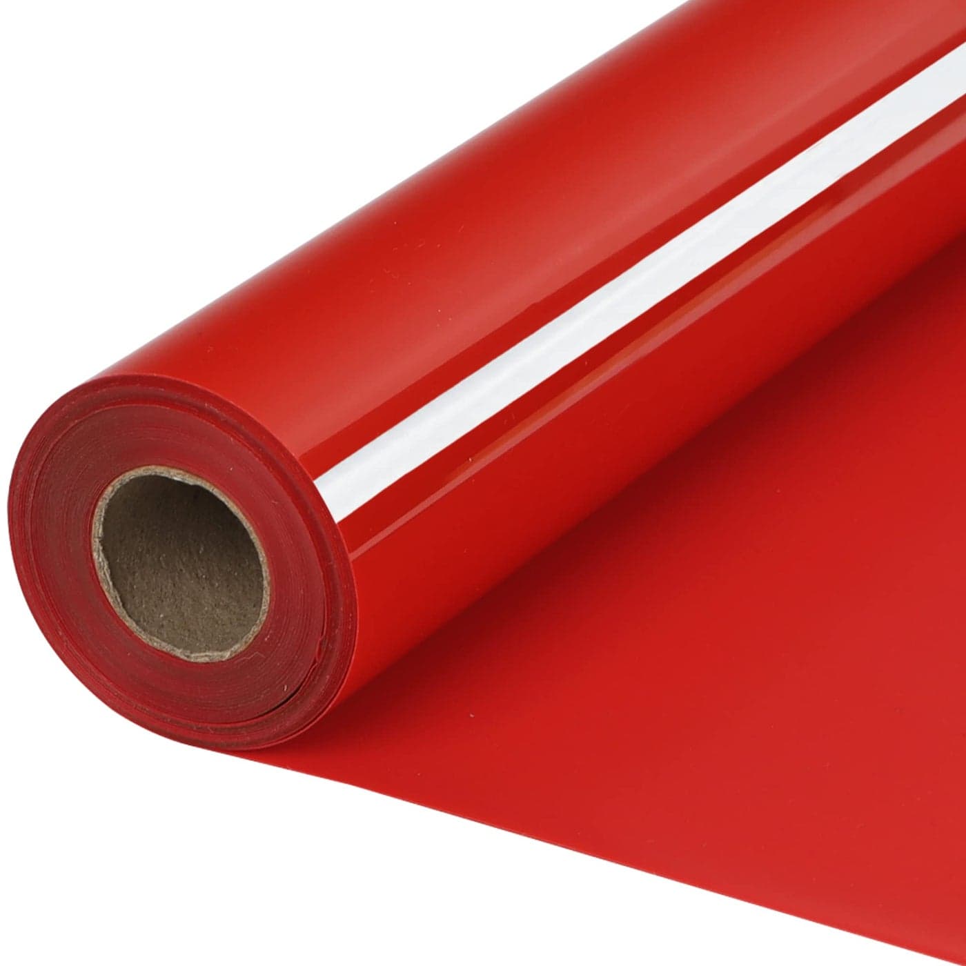 HTVVETUR Red HTV Iron on Vinyl 12Inch by 35ft Heat Transfer Vinyl for TShirt HTV Rolls for All Cutter Machine Easy to Cut Weed 35ft Red
