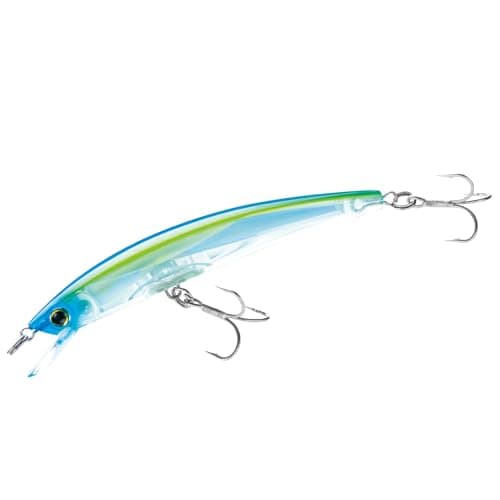 Yo-Zuri Crystal 3D Minnow Floating Lure, Blue Yellow, 5-1/4-Inch