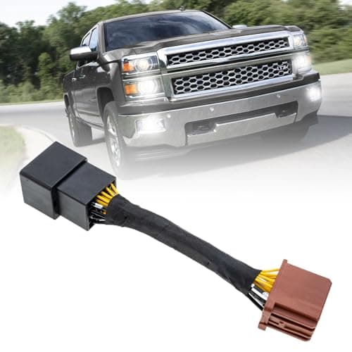 All Lights Mod 6 High Mod for 2015-2023 Chevy Tahoe Silverado 1500 Equinox Suburban, GMC Yukon Sierra 2500HD Terrain Buick Envision Fog Low Beams on with High Beams All The Headlights on Module