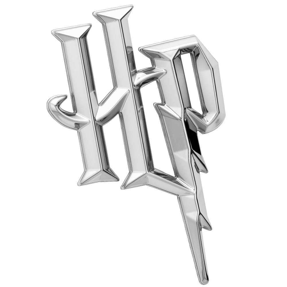 Fan Emblems Harry Potter 3D HP Logo Car Badge Chrome