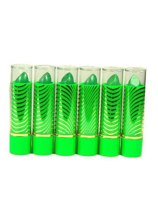 Aloe Vera Color Change Mood Lipstick Assorted Lipsticks 6 pc Green…