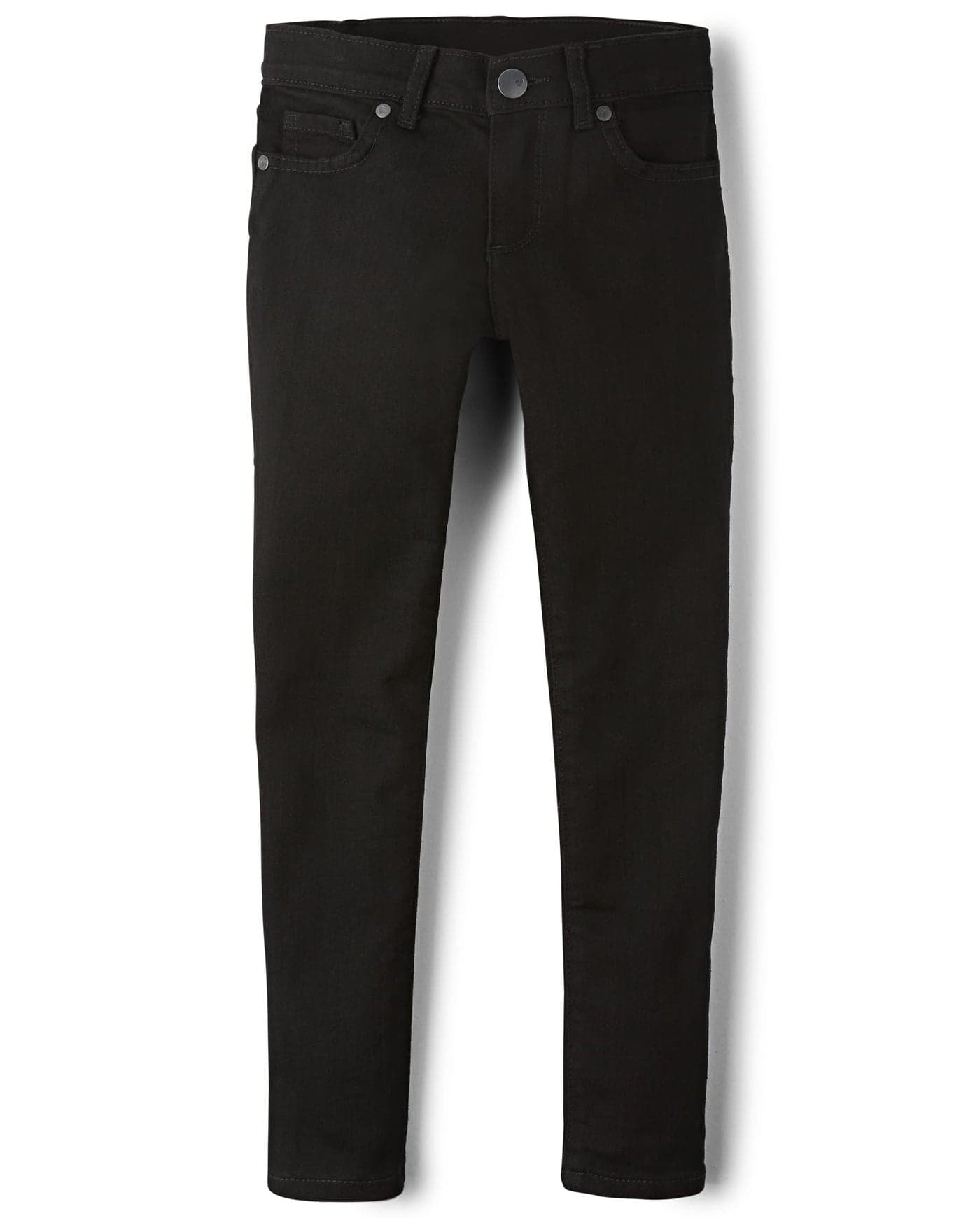 The Children's Place Girls Super Skinny Jeans,Black Wash Single,12
