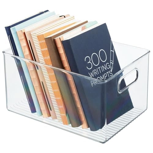 InterDesign iDesign Recycled Plastic Pantry Storage Bin Linus Collection Clear