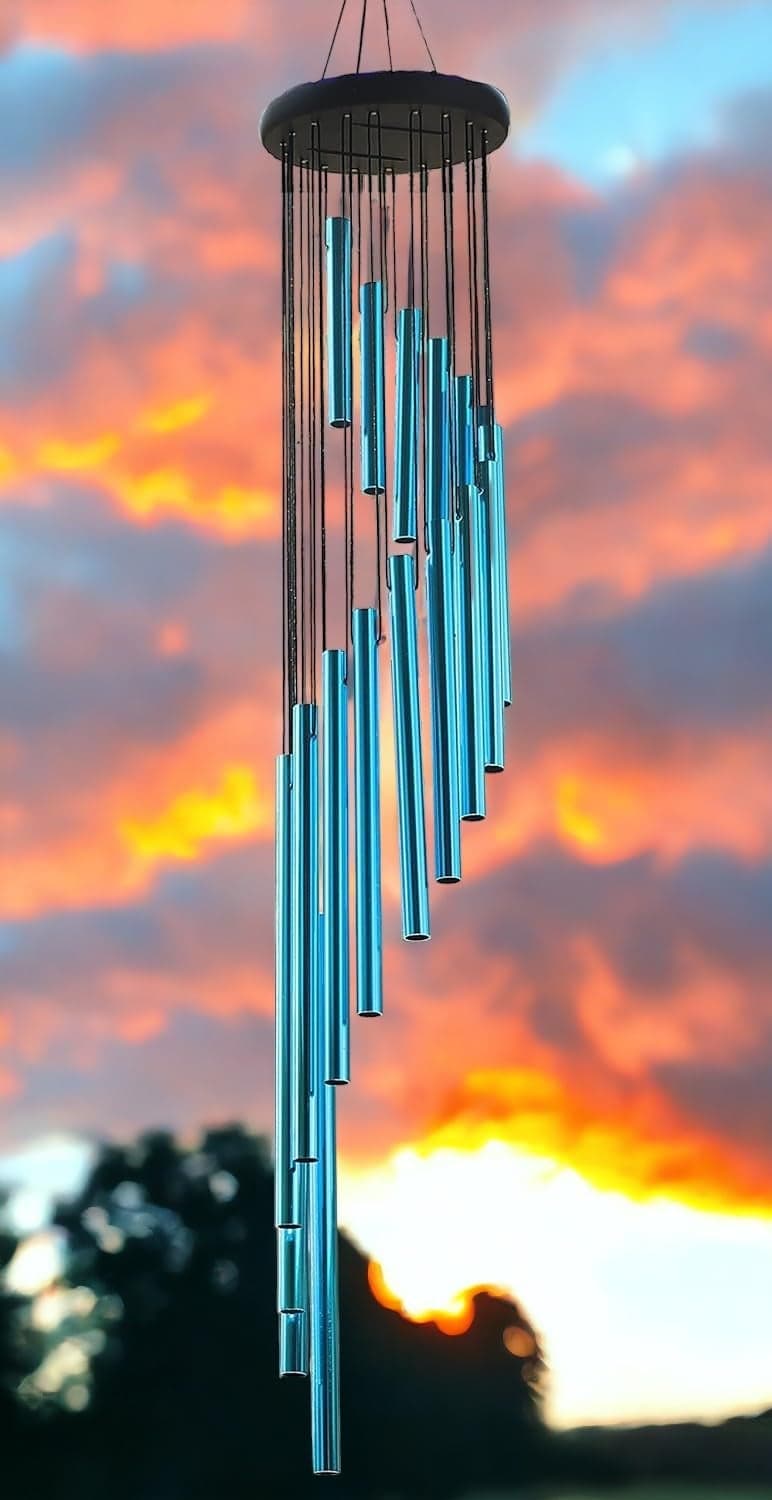 Paradigm Pictures Wind Chimes for Home Home Decor Items Blue Color