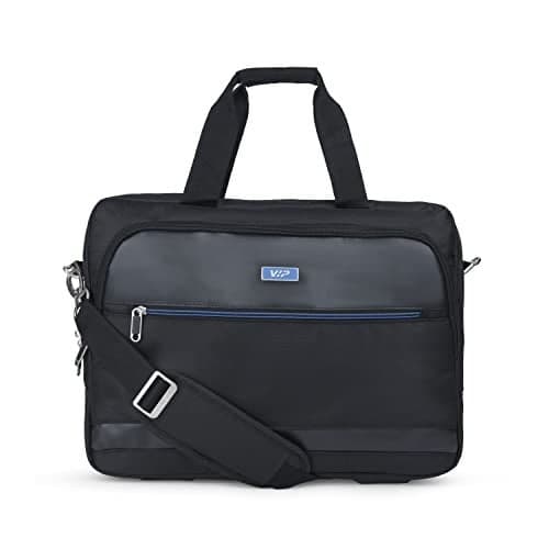 VIP Men's Giga Sg Polyester Black Business Bag