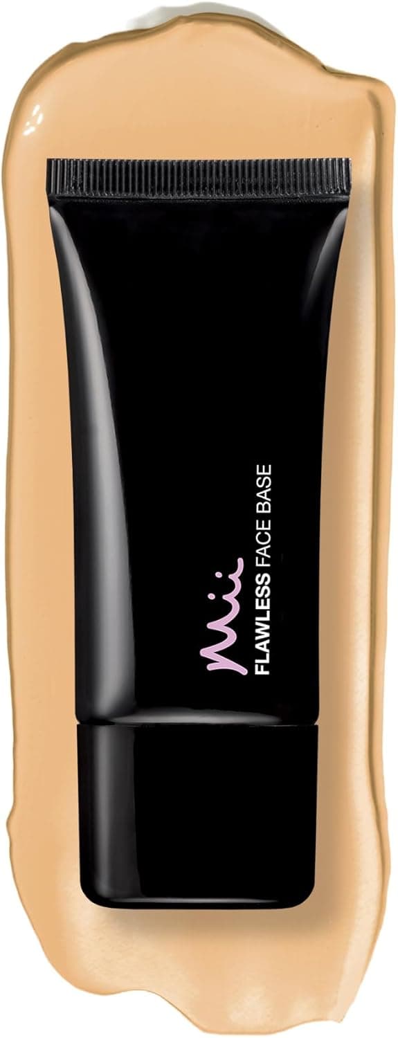 Mii Cosmetics Flawless Face Base Weightless Liquid Foundation Medium Coverage Suitable for all Types of Skin Perfectly Honey