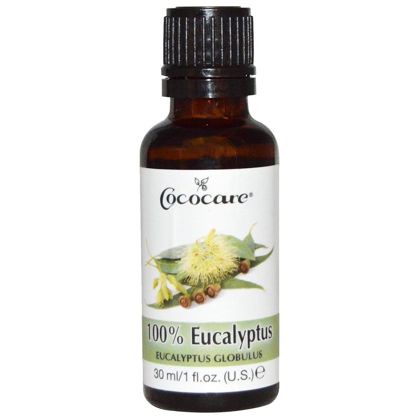 Cococare 100 Eucalyptus Massage Oil Essential Oil for Sore Muscles 1 oz