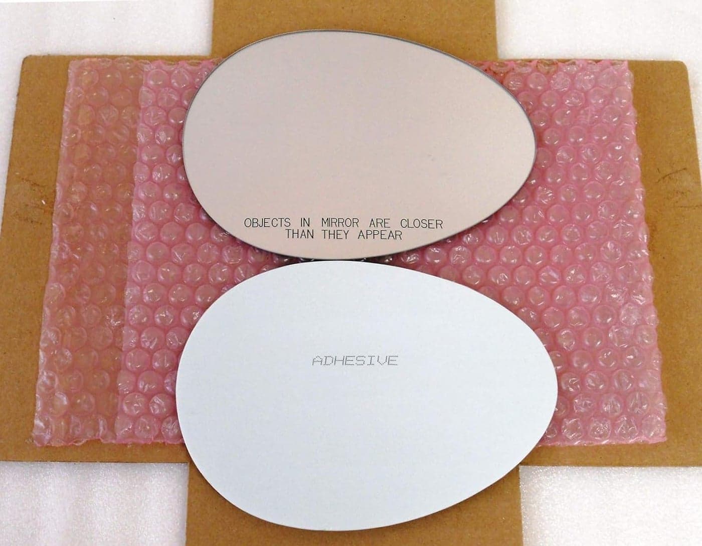 New Replacement Mirror Glass with Full Size Adhesive for 20072013 Mini Cooper Passenger Side View Right RH See Notes More Than 1 Option Available