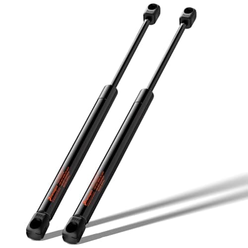 PAMAGOO 20 inch Gas Struts 200lb(185-215 lbs) 889 N, 20" Shock Lift for Heavy Duty Lid Bed RV Murphy Bed Piston Hatch Door Trap Door Tonneau Cover 2 Pack