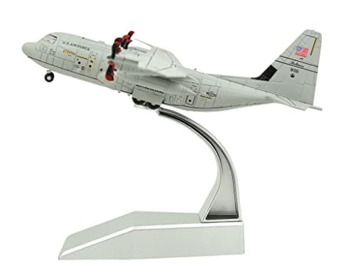 TANG DYNASTYTM 1200 C130J Hercules Military Transport Aircraft Metal Plane ModelUS Air ForceMilitary Airplane ModelDiecast Planefor Collecting and Gift